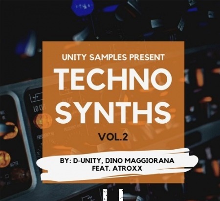 Unity Records Techno synths Vol.2 by D Unity Dino Maggiorana feat. atroxx WAV